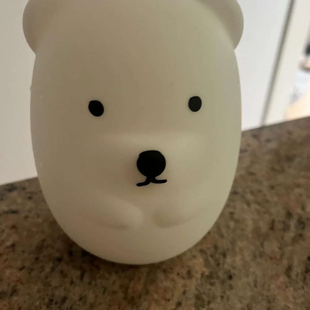 Cream Bear Night Light - Picture 2 of 7
